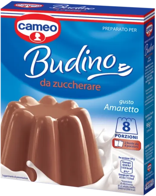 Dr. Oetker Preparato per Budino da zuccherare gusto amaretto