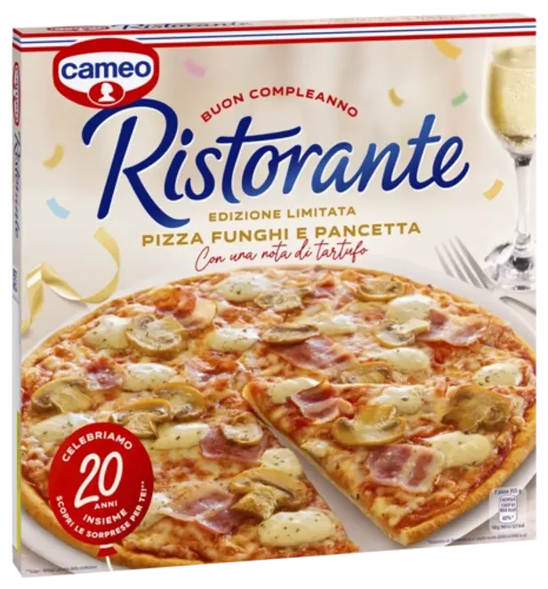 Dr. Oetker Pizza Ristorante Funghi e Pancetta in Edizione Limitata