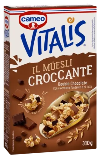cameo Vitalis croccante double chocolate