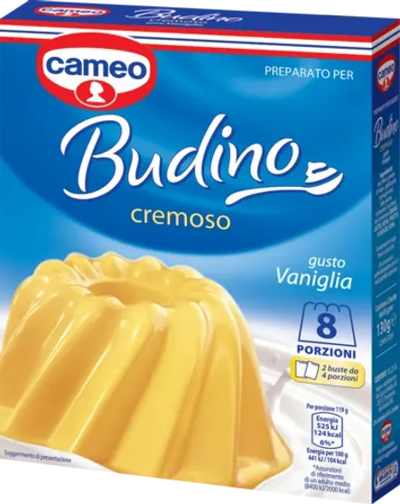 Preparato per Budino Cremoso al gusto Vaniglia