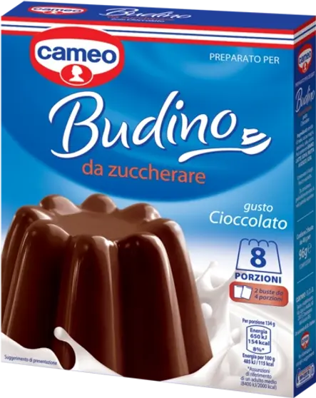 Preparato per Budino da zuccherare gusto Cioccolato