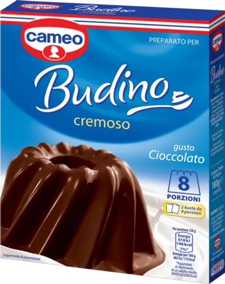Preparato per Budino Cremoso gusto Cioccolato
