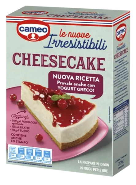 Le nuove Irresistibile CheeseCake