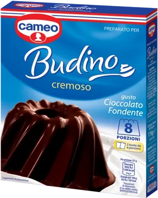 Preparato per Budino Cremoso gusto cioccolato fondente