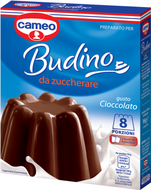 Dr. Oetker Preparato per Budino da zuccherare gusto cioccolato