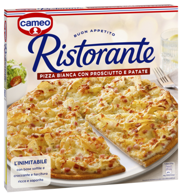Dr. Oetker Pizza Ristorante Bianca con Prosciutto e Patate